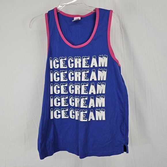 Billionaire Boys Club Ice Cream Blue Pink Men's Size Medium Tank Top - Picture 1 of 8